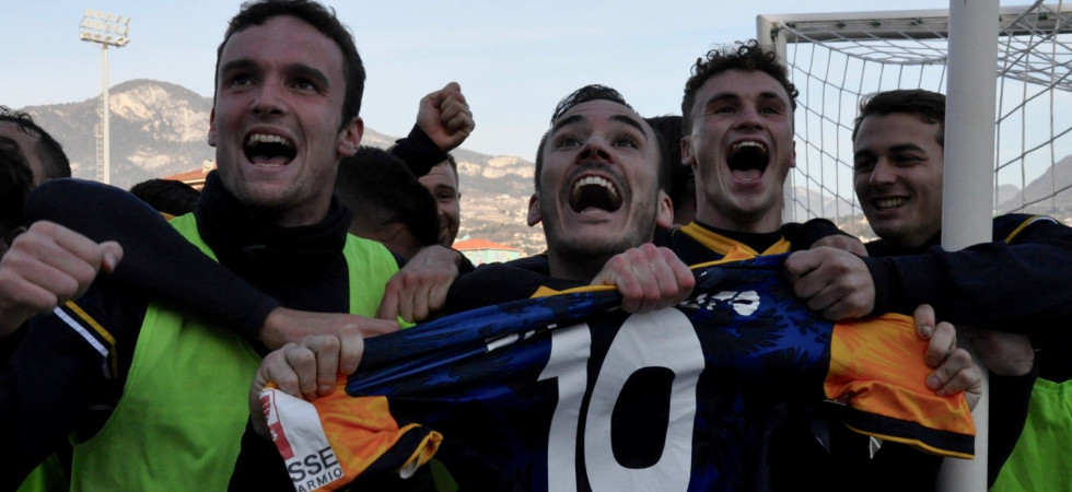 Importante vittoria del Trento: battuta 2 a 1 la Juventus Next Gen in pieno recupero